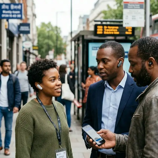 AI Translation earbuds